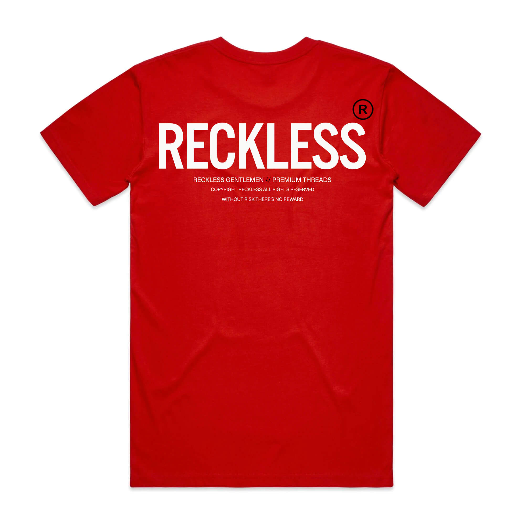 Risk Tee (Red/White)